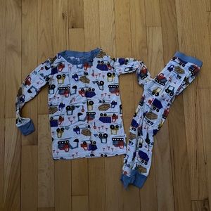 Little sleepies construction pjs